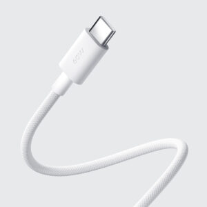 Xiaomi 3A Braided USB Type-C to USB Type-C Cable 1M - White
