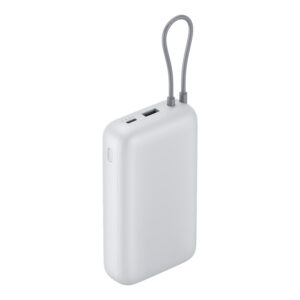 Xiaomi Power Bank 20000mAh (Integrated Cable) - Light Grey