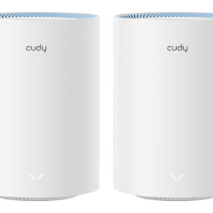 Cudy Dual Band WiFi 5 1200Mbps Fast Ethernet Mesh 2 Pack