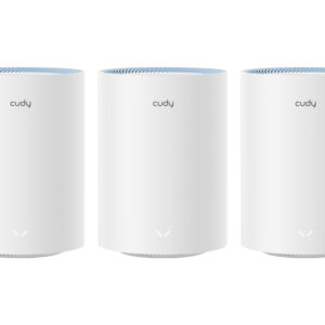 Cudy Dual Band WiFi 5 1200Mbps Fast Ethernet Mesh 3 Pack