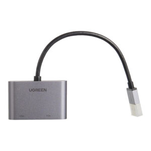 UGREEN CM449 USB-A to HDMI + VGA 1080P Display Adapter