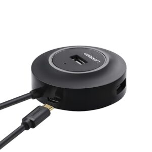 UGREEN 4-IN 1 USB 2.0 Hub (20777) - Black
