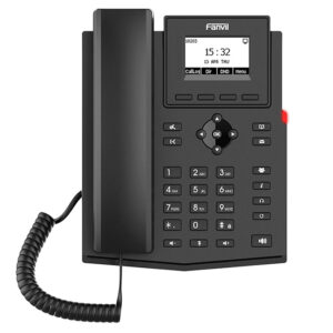 Fanvil 2SIP Entry Level WiFi 4 VoIP Phone with PSU