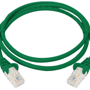 Linkbasic 1 Metre UTP Cat5e Flylead Green