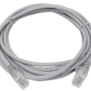 Linkbasic 3 Metre UTP Cat5e Flylead Grey