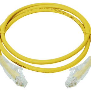 Linkbasic 1 Metre UTP Cat6 Flylead Yellow