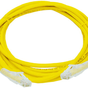 Linkbasic 3 Metre UTP Cat6 Flylead Yellow