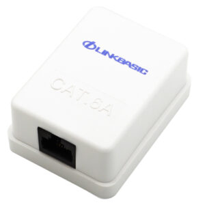 Linkbasic Cat6a Single Surface Mount Box