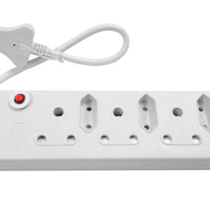 Multi Plug 3x16A 3x5A 0.5m Cord White