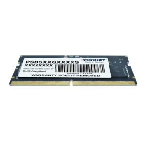 Patriot Signature Line DDR5 8GB 4800MHz Single Rank SODIMM Notebook Memory