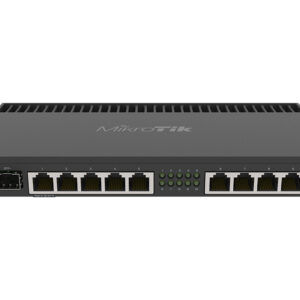 MikroTik 10 Port Gigabit 1SFP+ 4 Core L5 Rack-Mount Router