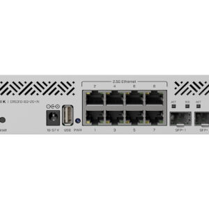 MikroTik Cloud Router Switch 8 Port 2.5Gbps Ethernet 2SFP+