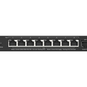 Reyee 8 Port 2.5Gbps PoE 130W 1SFP+ Smart Managed Switch
