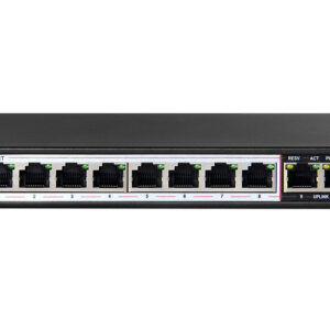 Scoop 10 Port Gigabit 8 PoE 96W Switch