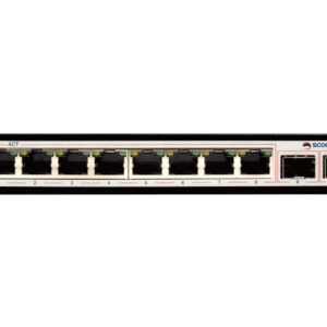 Scoop 8 Port Gigabit PoE 96W 2SFP Switch