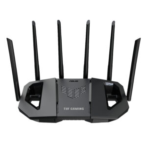 ASUS TUF Gaming BE6500 Wi-Fi 7 Dual-Band Gaming Router – Extendable with Quad 2.5Gb Ports
