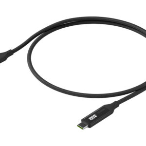 Ubiquiti USB-C Cable with Charge Display Black