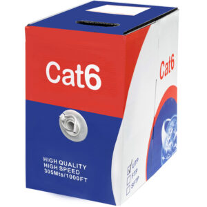 Scoop Unbranded 305m Box Cat6 CCA Grey UTP Cable