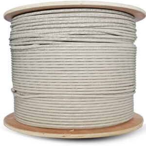 Linkbasic 500m Drum Cat6 Solid Grey UTP Cable